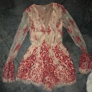 Lace romper